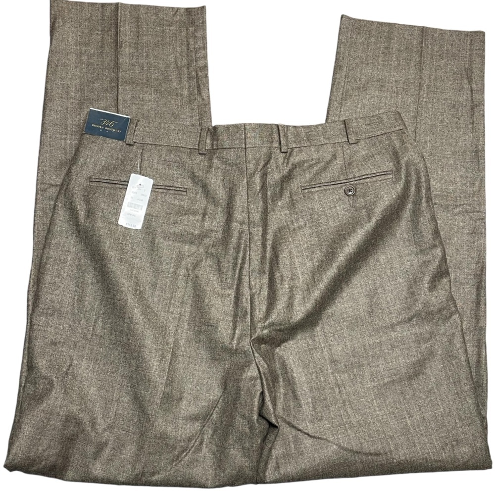 Brooks Brothers Brown Men's Dress Pants - Picture 8 of 12